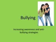 Bullying Notes - Glacier Peak High School