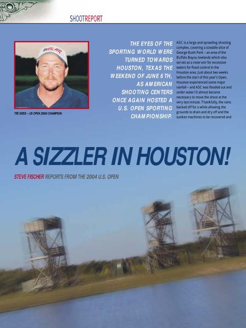 A Sizzler in Houston - Clay Shooting USA