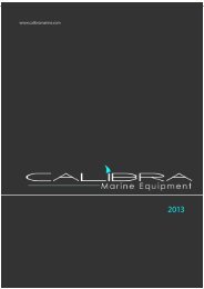 calibra brochure & price list 2013 - Calibra Marine International