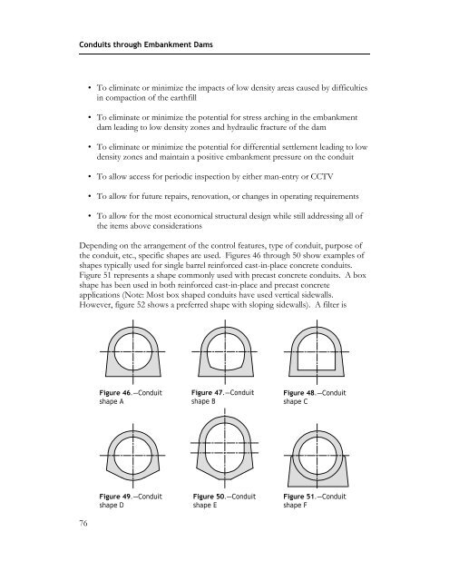 Technical Manual: Conduits through Embankment Dams (FEMA 484)