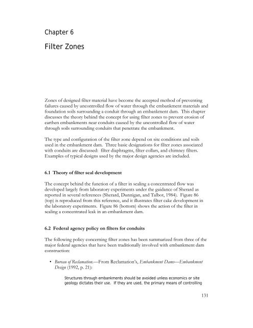 Technical Manual: Conduits through Embankment Dams (FEMA 484)