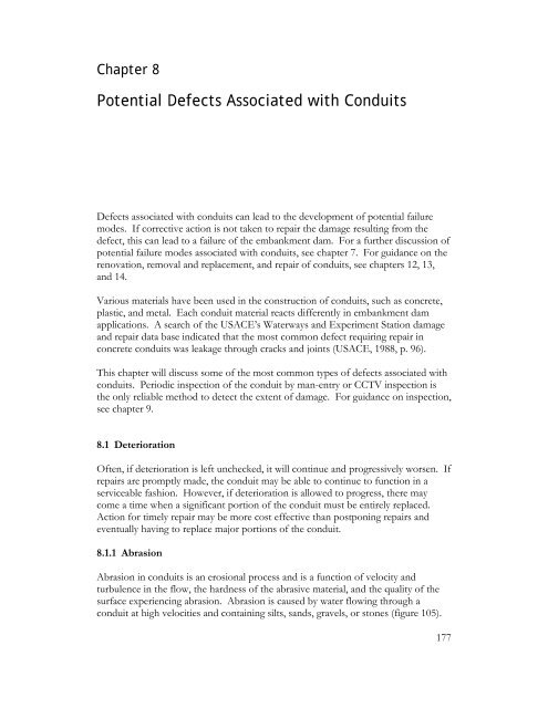 Technical Manual: Conduits through Embankment Dams (FEMA 484)