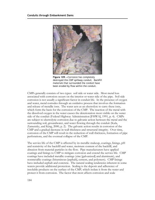 Technical Manual: Conduits through Embankment Dams (FEMA 484)