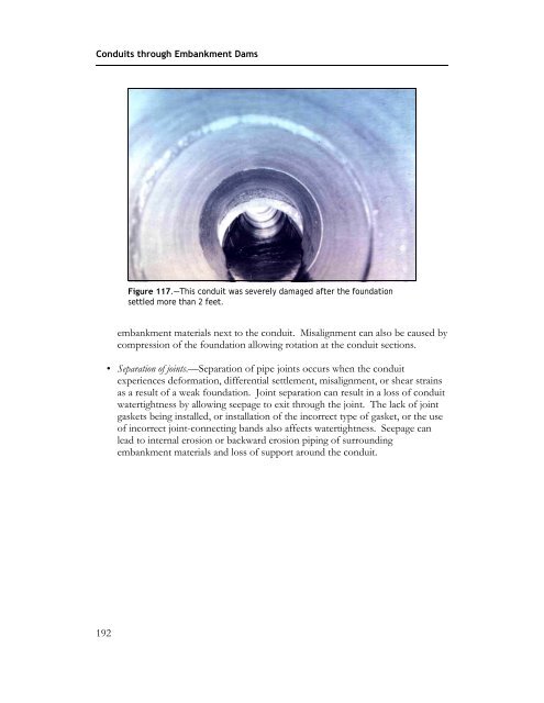 Technical Manual: Conduits through Embankment Dams (FEMA 484)