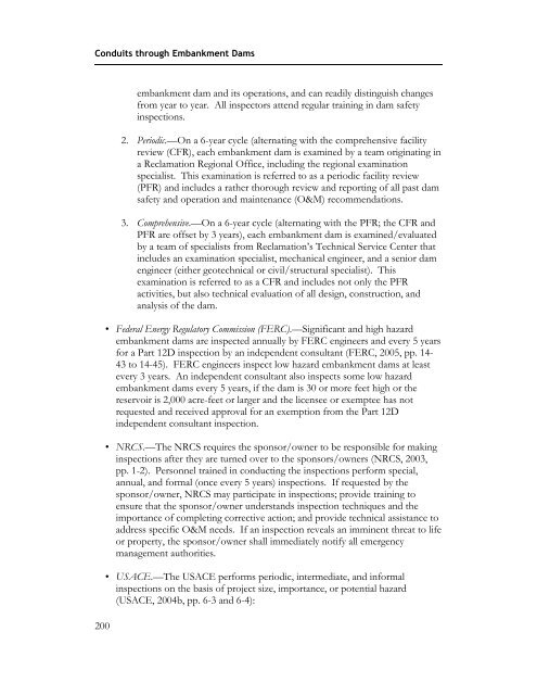 Technical Manual: Conduits through Embankment Dams (FEMA 484)