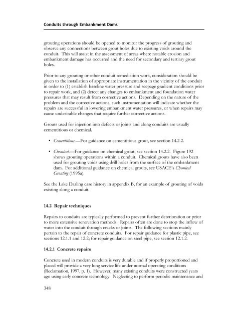 Technical Manual: Conduits through Embankment Dams (FEMA 484)