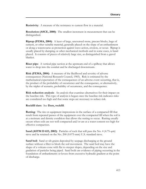 Technical Manual: Conduits through Embankment Dams (FEMA 484)