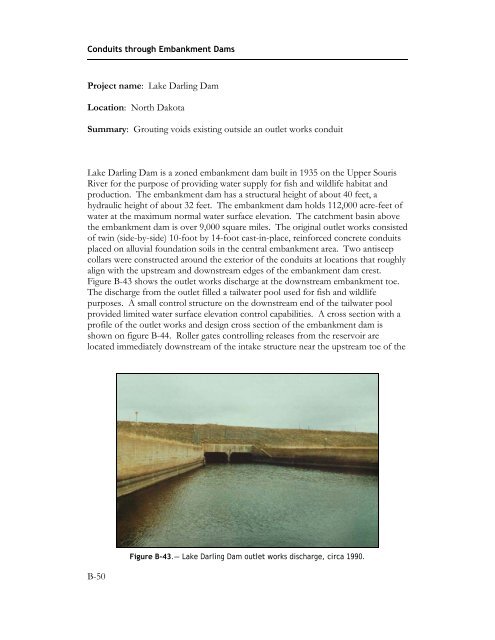 Technical Manual: Conduits through Embankment Dams (FEMA 484)