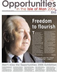 Freedom to Flourish - Isle of Man Today
