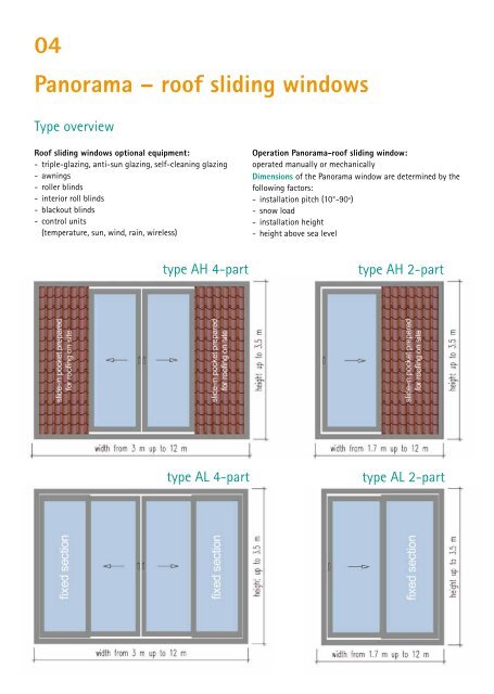 roof sliding window - Sunshine Wintergarten GmbH