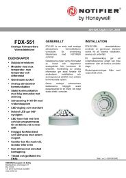 FDX-551 - Notifier