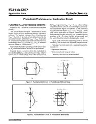 Photodiode/Phototransistor Application Circuit