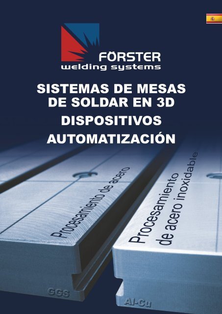 Catálogo ESPAÑOL (4,80 MB) - Förster Welding Systems