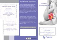 Download Patientenflyer kleine aders - F care systems