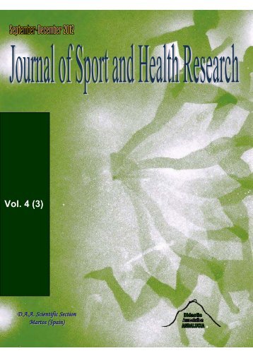 Vol. 4 (3) - Journal of Sport and Health Research