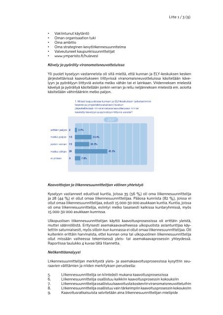 KÃ¤vely ja pyÃ¶rÃ¤ily kaavoituksessa - Liikennevirasto