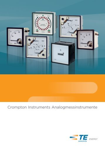 Kernsortiment Analogmessinstrumente - Crompton Instruments