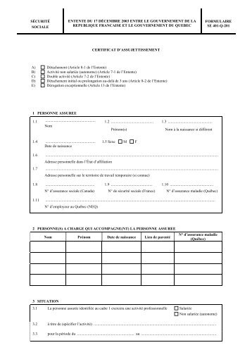 SE-401-Q-201 - Association des QuÃ©bÃ©cois en France