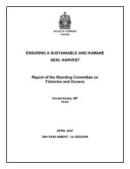 Ensuring a Sustainable and Humane Seal Harvest - Nunavut ...