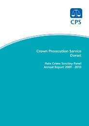 Crown Prosecution Service Dorset