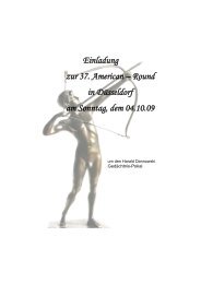 Einladung zur 37. American â Round in DÃ¼sseldorf am Sonntag ...