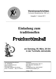 Vereinsnachrichten_01_2011 - Turnverein Niederbrechen