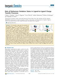 Role of Ruthenium Oxidation States in Ligand-to-Ligand Charge ...