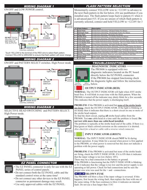 Pro Series 606 - Strobes N' More