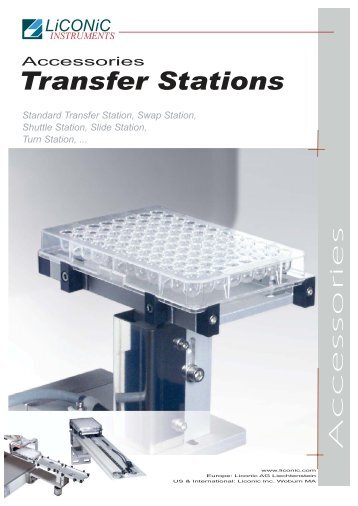 Transfer Stations - LiCONiC Instruments