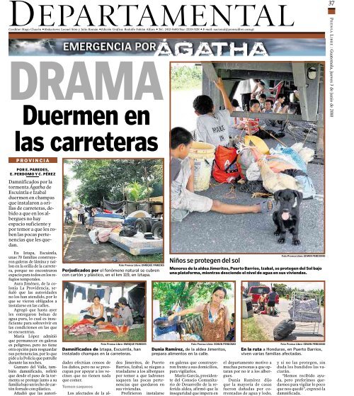 MUNDO DA ESPERANZA A HAITIANOS Fluye ... - Prensa Libre