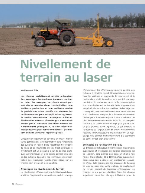 Le magazine mondial de Leica Geosystems