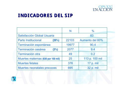 Avances y desafÃ­os en la disminuciÃ³n de la mortalidad materna y ...