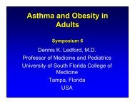 Asthma and Obesity in adults-Ledford - World Allergy Organization