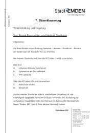 Aktenvermerk F 7. Bläserklassentag - IGS in Goslar/Oker