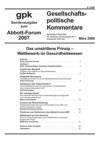 Gesellschafts- politische Kommentare - Leo Schütze Gmbh