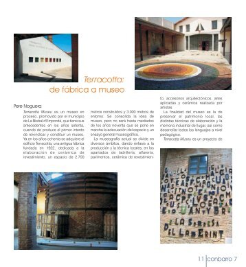 Terracotta: de fÃ¡brica a museo - CONBARRO