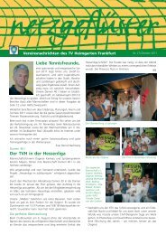 Ausgabe 2/2011 - Tennisverein Heimgarten