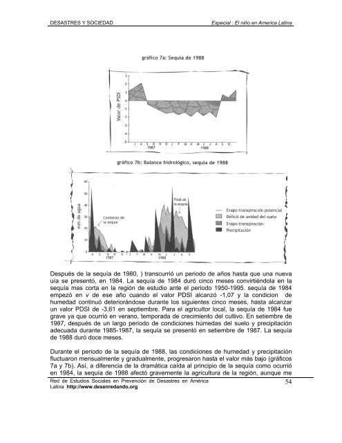 CRECIMIENTO URBANO Y RIESGOS Ã¢Â€Âœ NATURALES ... - La RED