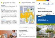 Flyer Wahlleistungen - Klinikum Darmstadt