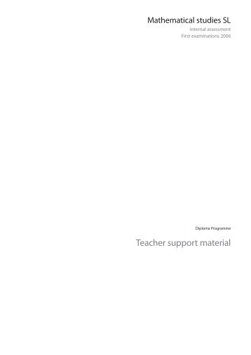 math studies subject report 2009 pdf amundsen high school math studies ia