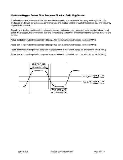 OBD Operation Summary for Fiesta - MotorCraftService.com