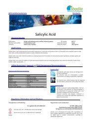 Salicylic Acid - Rhodia