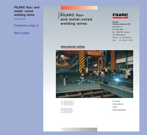 FILARC flux - Esab