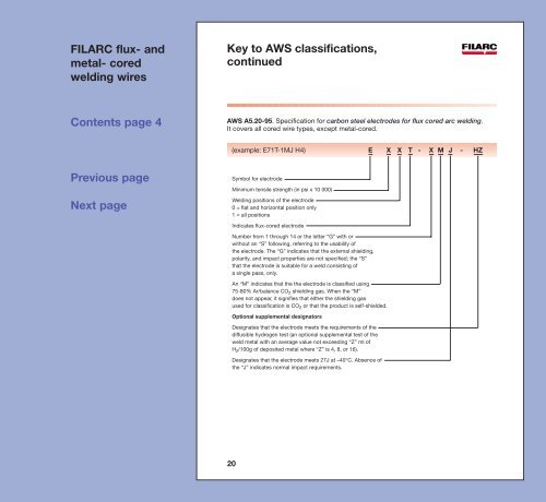 FILARC flux - Esab