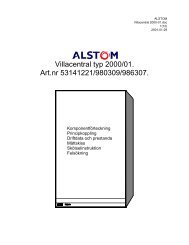 ALSTOM Villacentral 2000/01 - Vaggeryds Energi AB