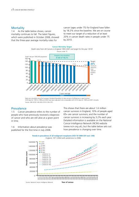 Cancer Reform Strategy - First Annual Report - Merseyside ...