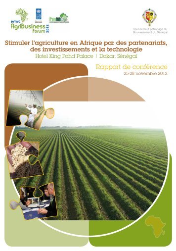 agRIbUSIneSS foRUM 2012, 25-28 noveMbRe | dakaR ... - EMRC