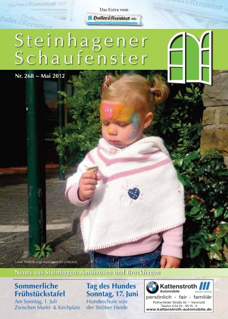 Steinhagener Schaufenster - Mai 2012 - Haller Kreisblatt