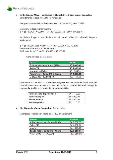 Cuenta CTS Actualizada 01.05.2013 1 ... - Banco Falabella