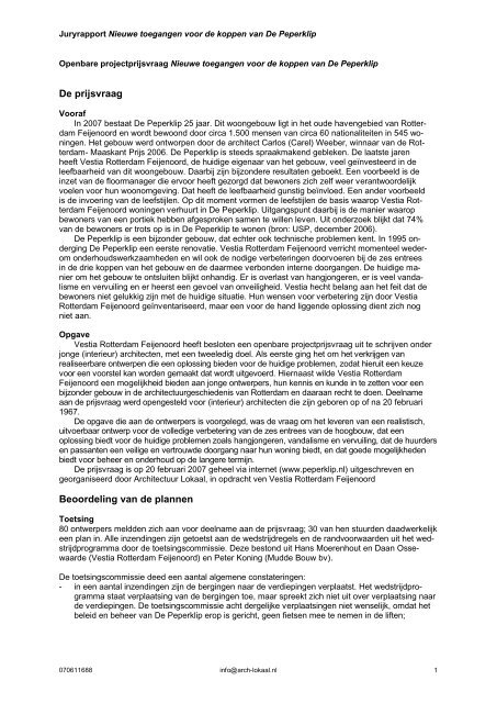 070614688 Juryrapport DEF - Architectuur Lokaal